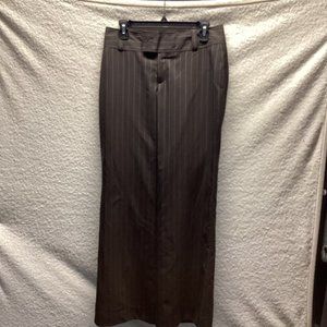 Banana Republic size 6 Jackson Fit style pin stripe brown pants